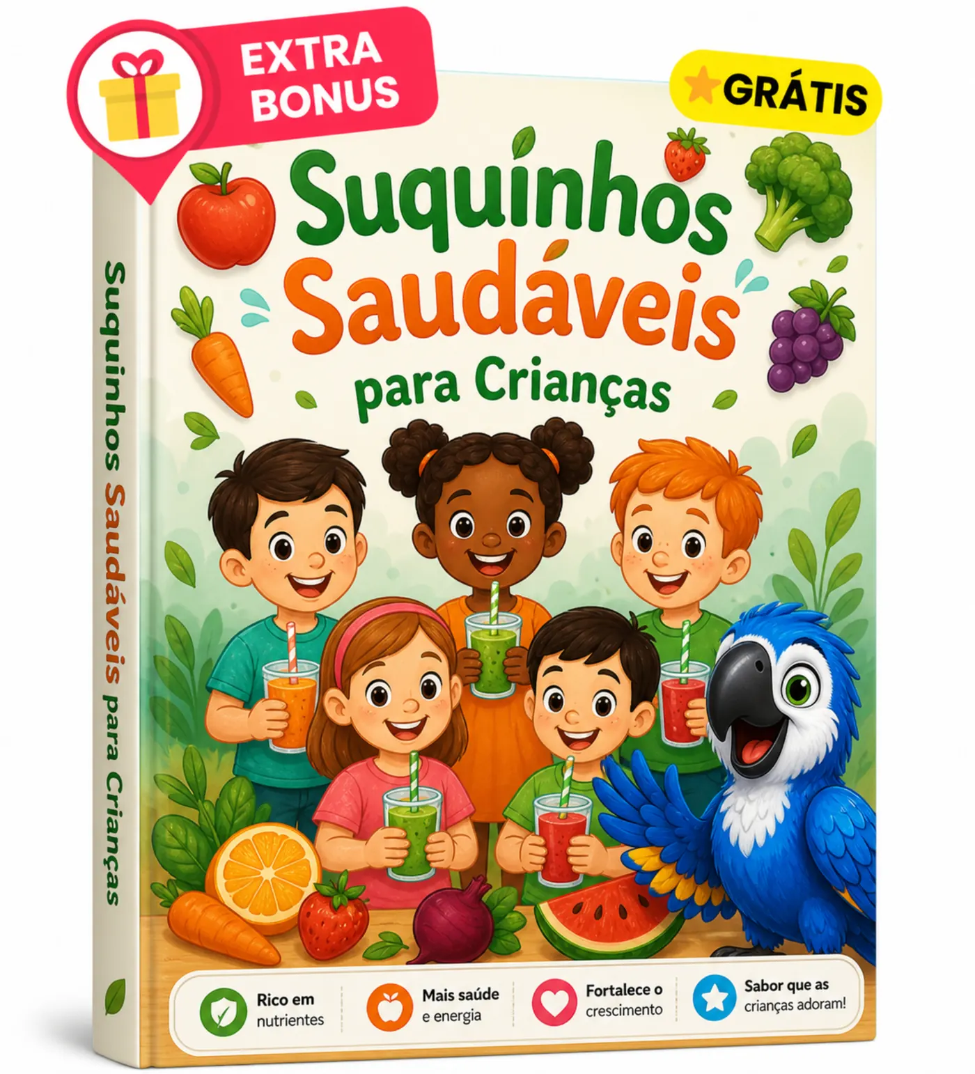 Suquinhos Saudáveis para Crianças