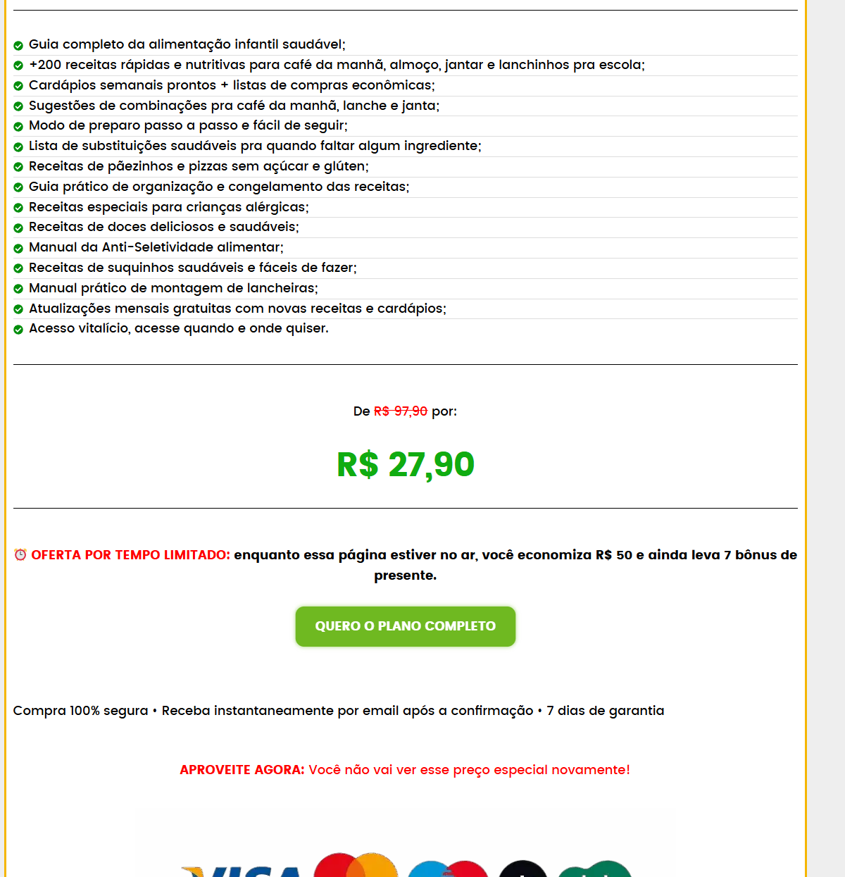 Plano Completo